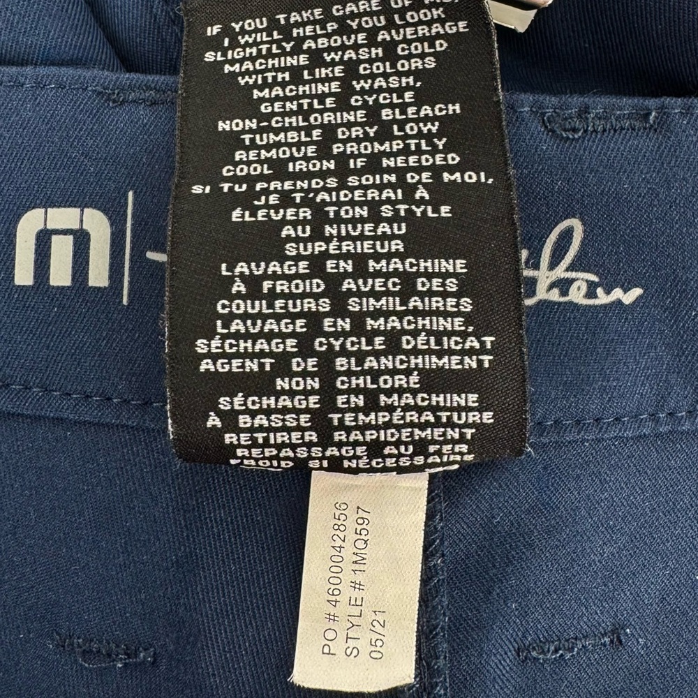 Men’s Travis Mathew Level Up Slim Fit Golf Pants. 34x32 - Picture 7 of 7